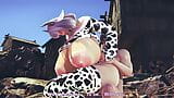 A farmer tending to his Cow : Monster girl Hentai snapshot 13