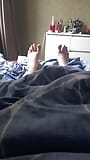 showing my legs after I woke up snapshot 1