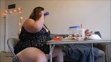 Ssbbw sabrina burger king relleno y eructos snapshot 19