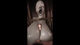 Caged Silent Hill Creature With Massive Tits Accepts A Titty Fuck (Alternative Angle) snapshot 2