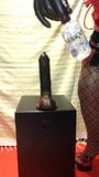 SISSY BITCH FUCKING BIG DILDO CONDOM BLACK ASSHOLE SLUT snapshot 2