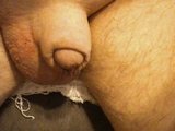 Flexing my little cock snapshot 3