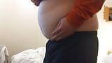 Showing off my big belly snapshot 4