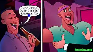 Astros do Basquete - Comemorando na boate e transando com o gogoboy snapshot 3