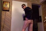 Sexy Logan Male Stripper Leather Jacket Hot Ass snapshot 1