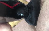 Fucking Neighbors Peep Toes with Stocking snapshot 9