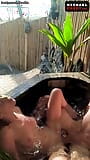 Risky Teen Fucking Outdoor Veranda snapshot 10