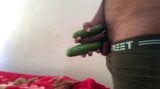 dasdy Big black cock masturbation with big 2 dildos snapshot 1