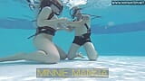 Minnie Manga beft een enorme pik onder water snapshot 1