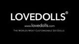 Wm 163 cm c cup schudden video met Lovedolls exclusieve lelie voor snapshot 1