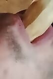 Mouth Condom with lot of sperm ejaculation snapshot 6