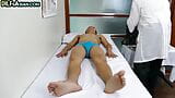 Feet tickled Nippon twink barebacked by doctor after exam snapshot 3
