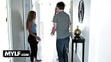 Appalled StepMom Catches Her StepSon Touching Himself While His StepSister Dances On The Bed - MYLF snapshot 2