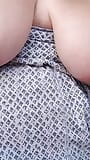 Enorme spuitfontein van milf met grote borsten op natte en geile penis - close-up snapshot 4