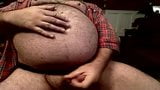 Str8 daddy play with his belly snapshot 5