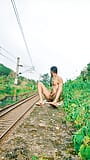 Sesso davanti al treno sexy ragazzo gay nudo snapshot 15