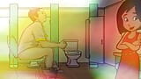 AUDIO ONLY - Gay bathroom dirty talk, straight male gets shemale JOI snapshot 14