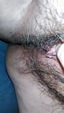 Old   hairy pussy close-up Milf snapshot 2