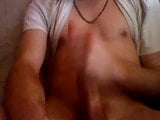 Stroking my BIG cock on webcam snapshot 2