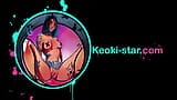 छोटी आकर्षक Keokistar के लिए दो विशाल लंड snapshot 1