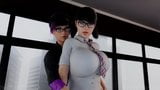 titfuck with futanari boss in office 3d porn snapshot 2