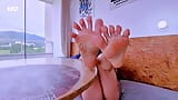 Gorge profonde - fille à gros cul ! Orgasme anal et éjaculation sur tes pieds ! snapshot 20