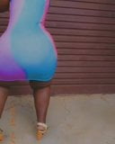 South African   Ass Whore Connie Cornetto short dress snapshot 2