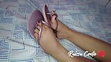 Raissa conte - footjob lucido in infradito snapshot 1