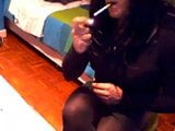 crossdresser strokin and smoking snapshot 3