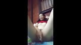 Asian girl at home alone 10 snapshot 5