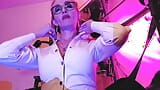 Dominatrix Eva látex dominatrix fetiche milf gafas caliente sexy diosa bdsm kink snapshot 9