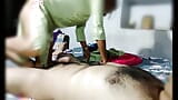 Сексуальний слуга - гарячий стоячий трах раком і стрибання на члені, індійська гаряча дівчина дезі відтрахана так сильно, що новоспечена гаряча дружина snapshot 3