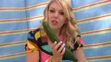 British Babe Shay Hendrix Uses A Cucumber For Sex snapshot 3