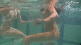 Ivetta and Katka and Barbara hot underwater lesbians snapshot 3