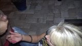 Milf chupa pollas y come semen snapshot 4