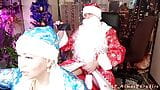 Santa Claus and Snow Maiden are fucking in the name of saving the world in the coming year! snapshot 4