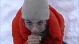 Winter of Russia. It is necessary to warm up the penis! snapshot 16