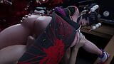 Spizzy Nyotengu perfect big big ass riding on big cock sweet cum inside ass gaping snapshot 8