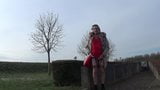 transgender travesti sounding urethral  lingerie outdoors 32 snapshot 6