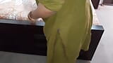 Bhabhi pretended to clean Devar's room on purpose . snapshot 1