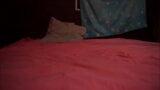 Masked milf masturbating on her lover's bed snapshot 1