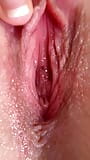 Super Close-Up Wet Pink Pussy and Clit Orgasm snapshot 16