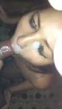 My GF takes blowjob and facial snapshot 10