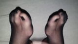 Cum on Nylon feet #1 snapshot 8