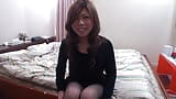 Amazing Japanese babe with big tits rides cock snapshot 3