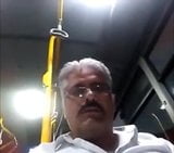 Handsome daddy Driver Cumming in Bus snapshot 3