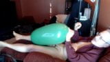 Balloonbanger 62) Daddy Blows and Pops Blimp Balloon and Cums - B2P snapshot 4