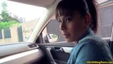 Hermosa isabella christyn hace autostop con una polla en su coño snapshot 4