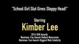 Slutty Student Kimber Lee Sucks On Your Pulsating Penis! snapshot 1