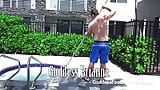 Pool boy, play pet - goddess Brianna snapshot 1